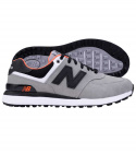 New Balance Golfskor Herr 574 Greens v2 Grå/Svart