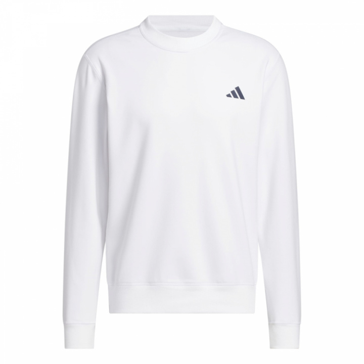 Adidas Långärm ULT Climawarm Crewneck Sweatshirt Vit i gruppen Kläder / Herrkläder / LÅNGÄRMAT hos Dimbo Golf AB (1054007-001A3r)