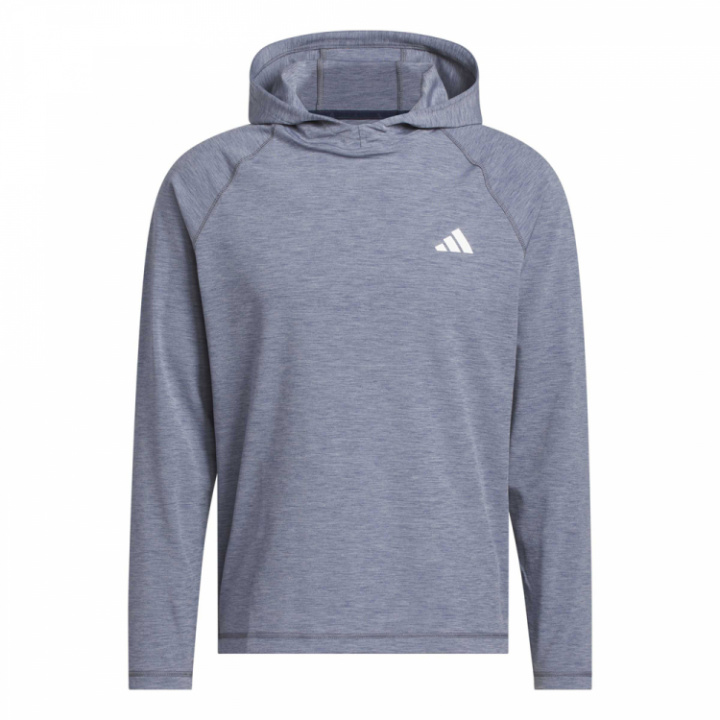 Adidas Långärm ULT365 Heather Hoodie Collegiate Navy Melange i gruppen Kläder / Herrkläder / LÅNGÄRMAT hos Dimbo Golf AB (1054009-A6BL3r)