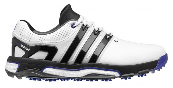 Adidas Golfsko Herr Energy Boost Högerspelare Q44554 Vit/Svart i gruppen Rea / Rea Golfskor / Herr hos Dimbo Golf AB (1079028-5544000r)