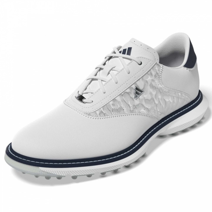 Adidas Golfsko Herr MC70 SL Vit/Marinblå/Halosilver i gruppen Skor / Golfskor Herr hos Dimbo Golf AB (1079047-OPK20590r)