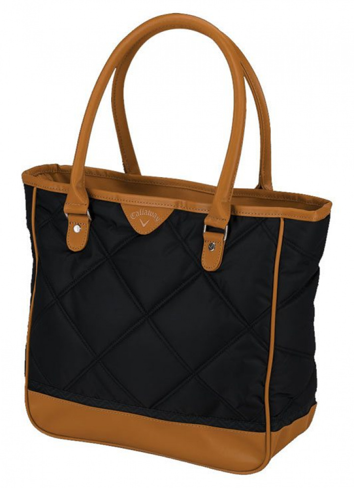 Callaway Uptown Tote Svart/Brun/Beige i gruppen Tillbehör / Golftillbehör / Väskor / Handväskor hos Dimbo Golf AB (1401039-992722)