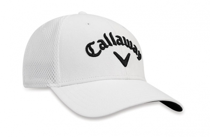 Callaway Keps Mesh Fitted Vit i gruppen Kläder / Accessoarer / KEPSAR hos Dimbo Golf AB (1402054-101034r)