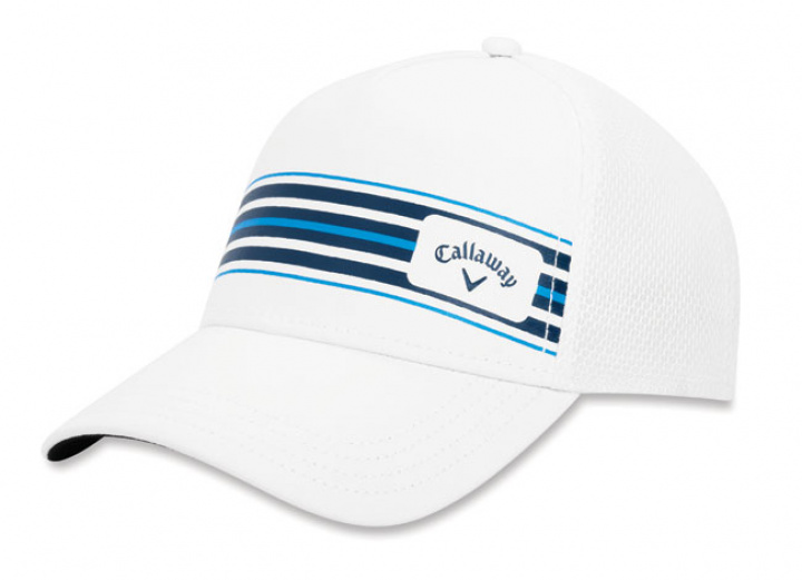 Callaway Keps Stripe Mesh Vit/Blå i gruppen Kläder / Accessoarer / KEPSAR hos Dimbo Golf AB (1402063-1087)