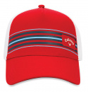 Callaway Keps Stripe Mesh Röd/Vit/Blå