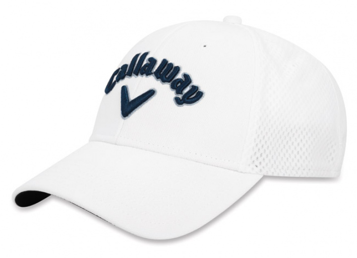 Callaway Keps Mesh Fitted Vit/Marinblå i gruppen Kläder / Accessoarer / KEPSAR hos Dimbo Golf AB (1402064-101034r)