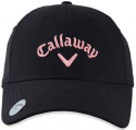 Callaway Keps Stitch Magnet Dam 22 Justerbar Svart/Rosa