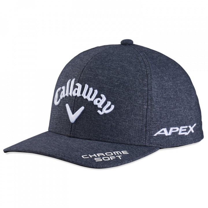 Callaway Keps TA Performance Pro 23 justerbar Melerad Svart/Vit i gruppen Kläder / Accessoarer / KEPSAR hos Dimbo Golf AB (1402094-5223058)