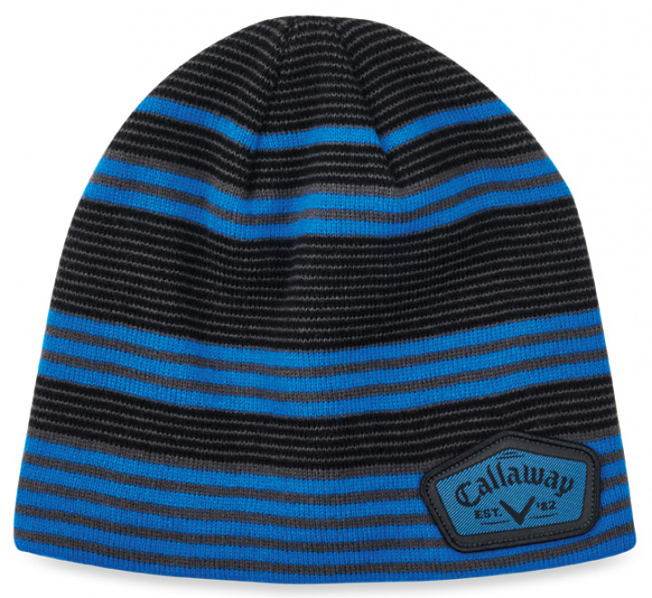 Callaway Mössa Winter Chill Beanie Svart/Royalblå/Grafit i gruppen Kläder / Accessoarer / MÖSSOR hos Dimbo Golf AB (1404019-5220176)