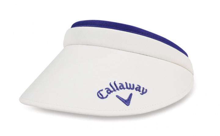 Callaway Solskärm Clip Dam Vit/Lila i gruppen Kläder / Accessoarer / SOLSKÄRMAR hos Dimbo Golf AB (1406013-1071)