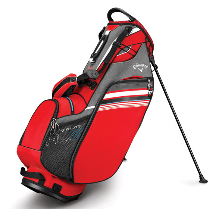 Callaway Bärbag Hyper Lite 3 Röd/Titan/Vit i gruppen Bagar / Bärbagar hos Dimbo Golf AB (1411101-509210)