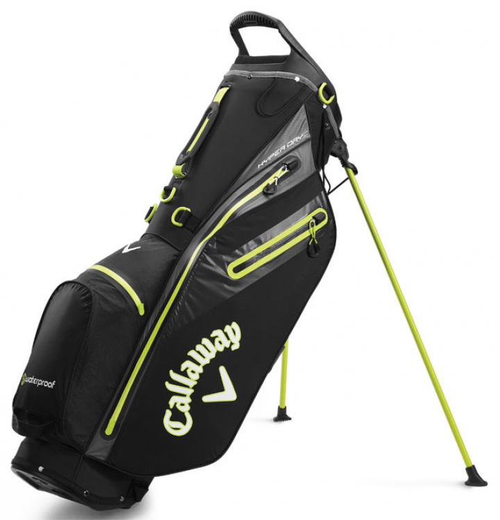 Callaway Bärbag HyperDry C Svart/Grafit/Gul i gruppen Bagar / Bärbagar Vattentäta hos Dimbo Golf AB (1411105-5120191)