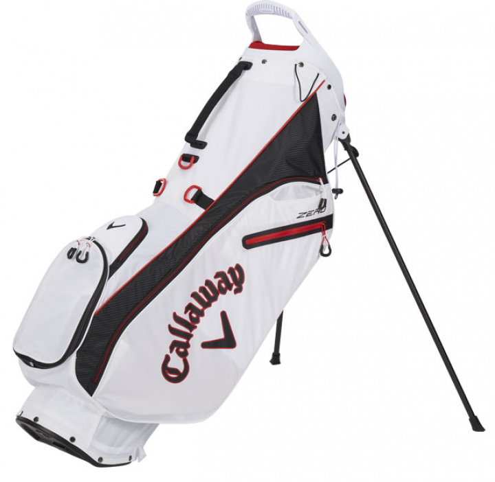 Callaway Bärbag HyperLite Zero Vit/Svart/Röd i gruppen Rea / Rea Golfbagar hos Dimbo Golf AB (1411118-5121111)