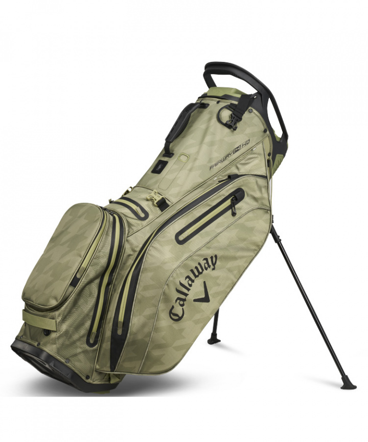 Callaway Bärbag Fairway 14 HyperDry 2024 Olive/Houndstooth i gruppen Bagar / Bärbagar Vattentäta hos Dimbo Golf AB (1411129-5124200)