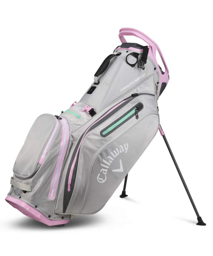 Callaway Bärbag Fairway 14 HyperDry 2024 Grå/Rosa i gruppen Bagar / Bärbagar Vattentäta hos Dimbo Golf AB (1411129-5124202)