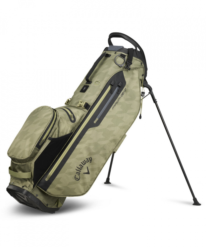 Callaway Bärbag Fairway C HyperDry 2024 Olive/Houndstooth i gruppen Bagar / Bärbagar Vattentäta hos Dimbo Golf AB (1411130-5124220)