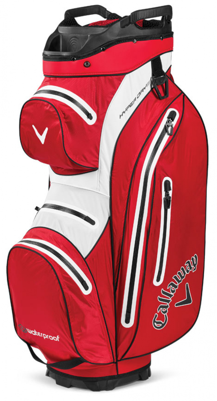 Callaway Vagnbag Hyper Dry 15 Röd/Vit/Svart i gruppen Bagar / Vagnbagar Vattentäta hos Dimbo Golf AB (1412078-5120027)