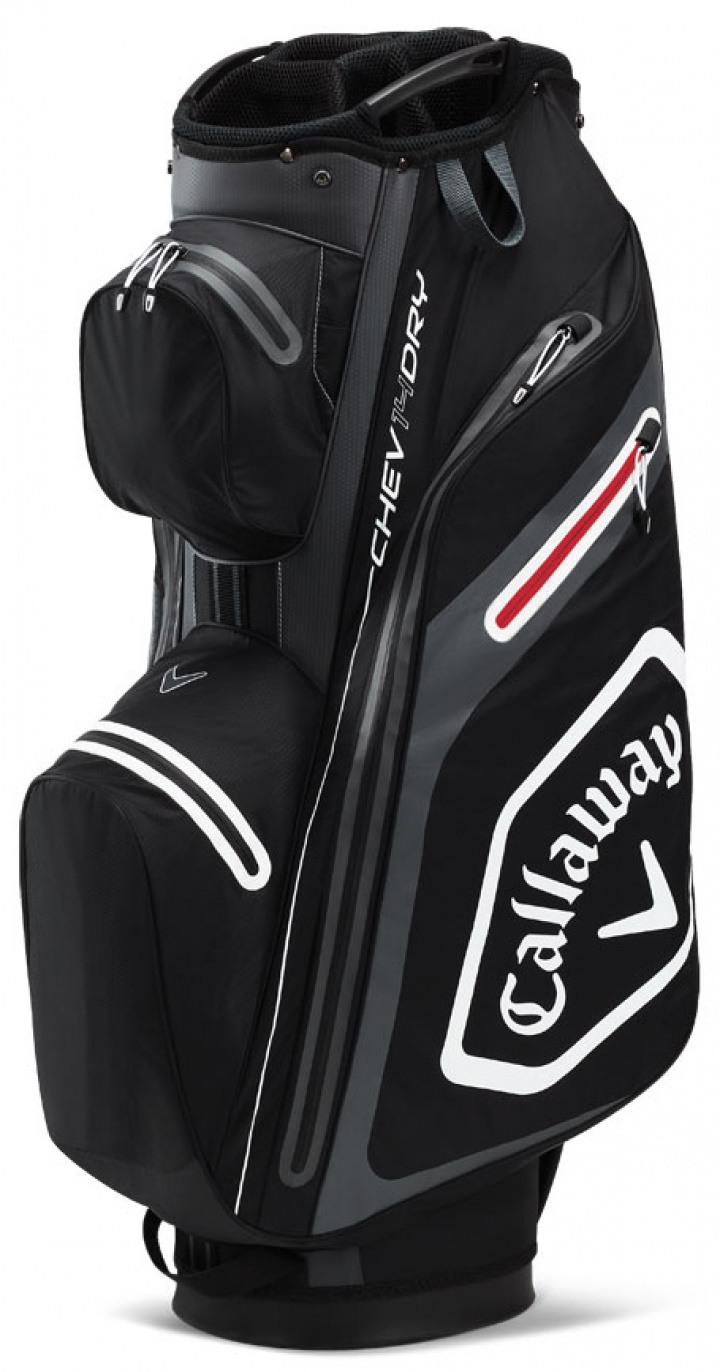Callaway Vagnbag Chev Dry 14 Svart/Grafit/Vit i gruppen Bagar / Vagnbagar hos Dimbo Golf AB (1412079-5120015)