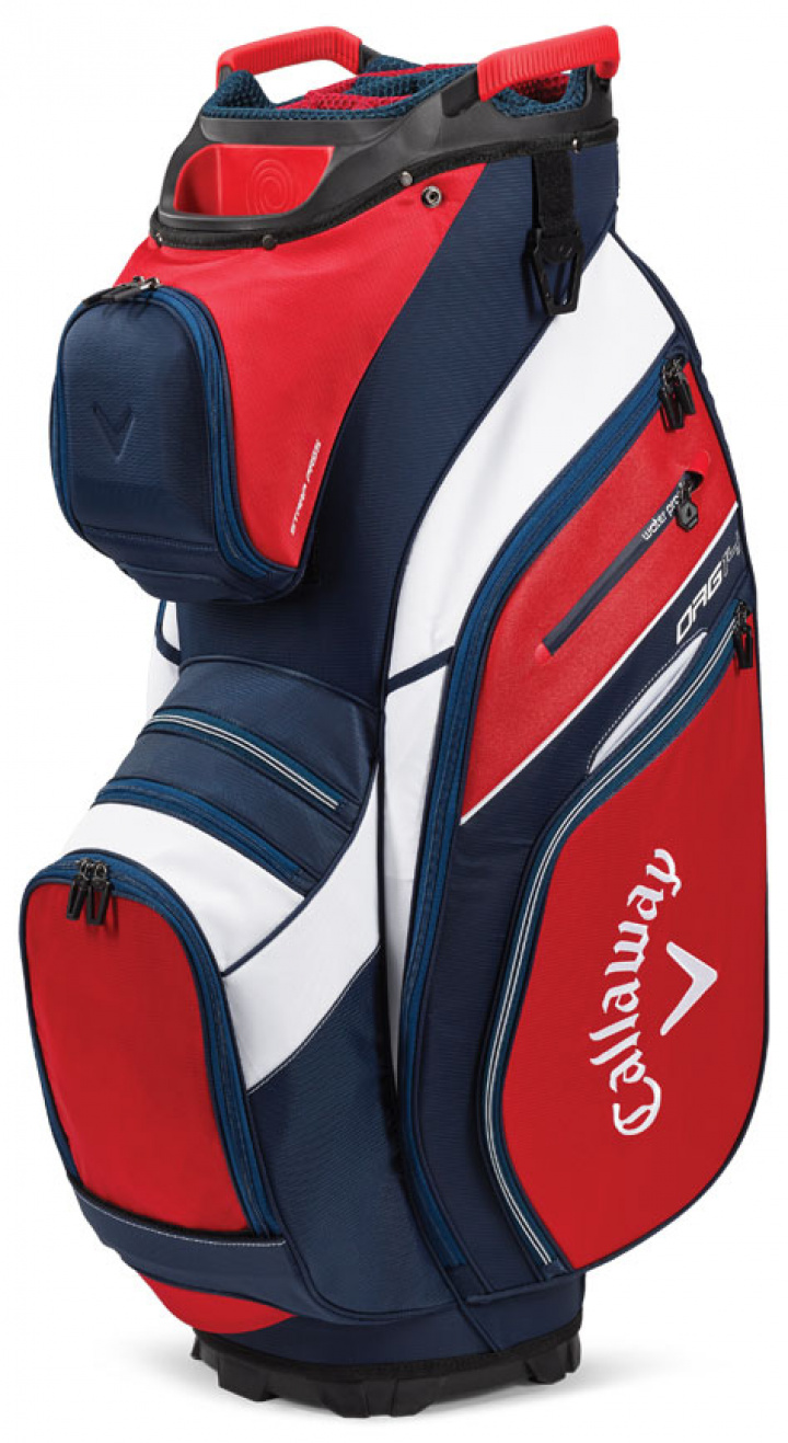 Callaway Vagnbag Org 14 Röd/Marinblå/Vit i gruppen Bagar / Vagnbagar hos Dimbo Golf AB (1412080-5120040)