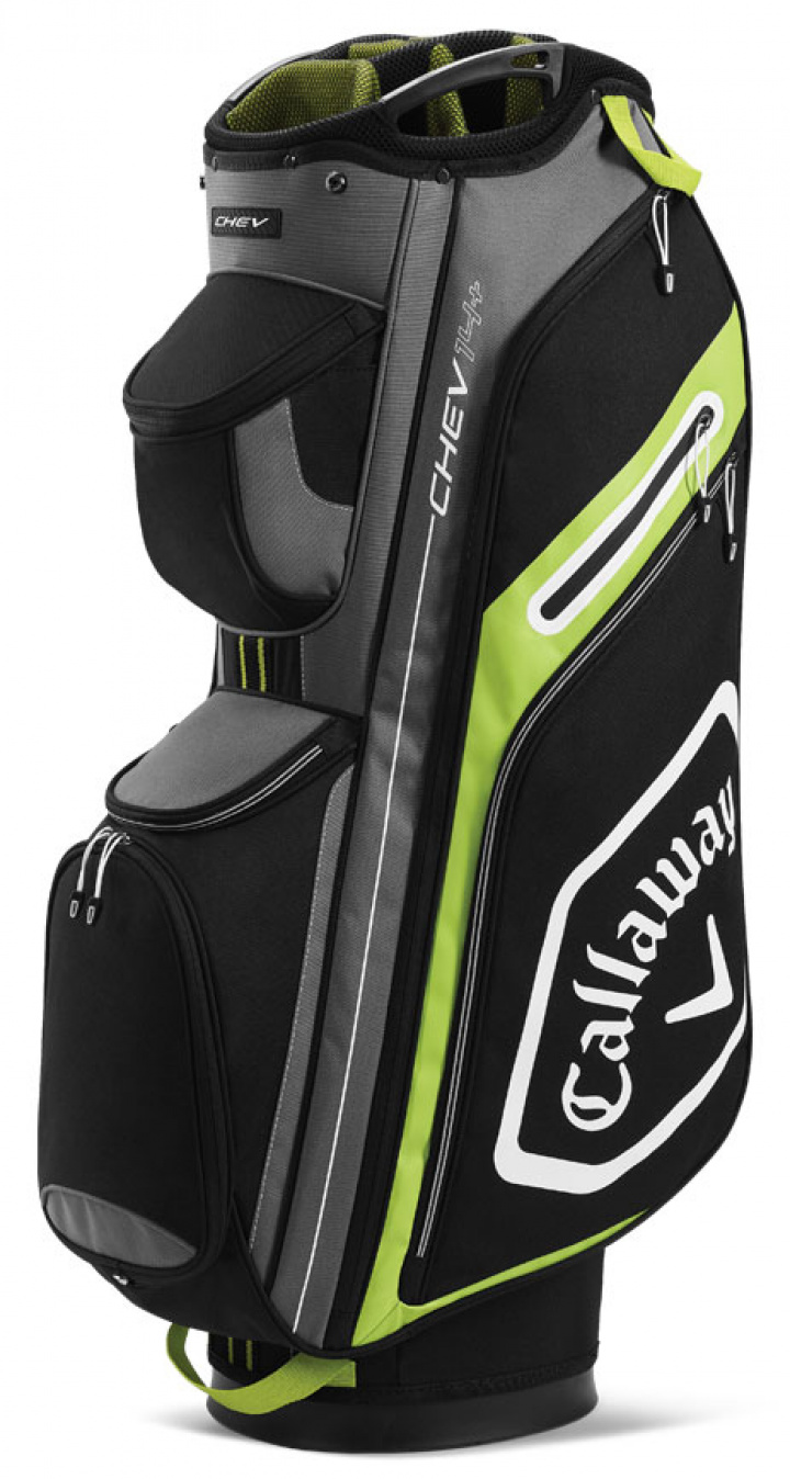 Callaway Vagnbag Chev 14 Plus Svart/Gul/Vit i gruppen Bagar / Vagnbagar hos Dimbo Golf AB (1412082-5120012)