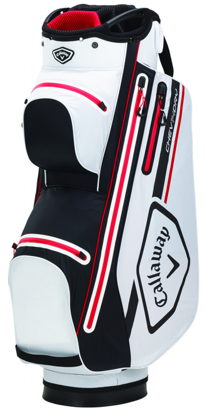 Callaway Vagnbag Chev Dry 14 Svart/Vit/Röd i gruppen Bagar / Vagnbagar hos Dimbo Golf AB (1412084-5120512)