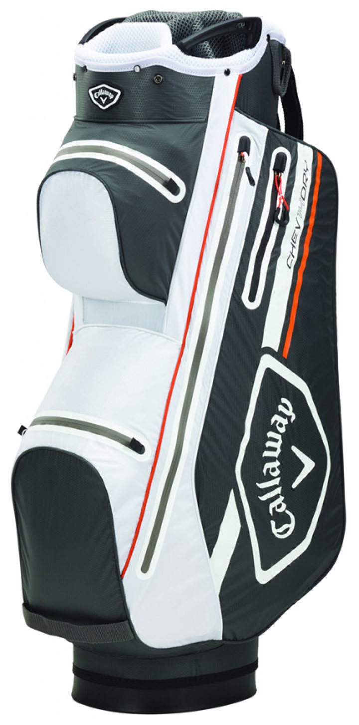 Callaway Vagnbag Chev Dry 14 Grafit/Orange/Vit i gruppen Bagar / Vagnbagar hos Dimbo Golf AB (1412084-5120514)