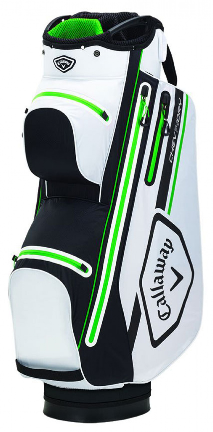 Callaway Vagnbag Chev Dry 14 Epic Vit/Svart/Grön i gruppen Bagar / Vagnbagar hos Dimbo Golf AB (1412084-5120517)