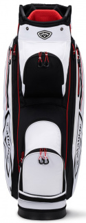 Callaway Vagnbag Chev 14 Plus Vit/Svart/Eldröd