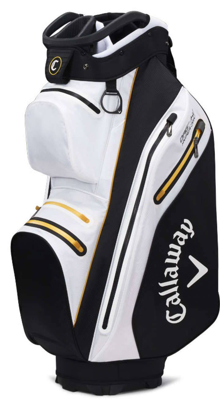 Callaway Vagnbag Org 14 HyperDry Svart/Vit/Guld i gruppen Bagar / Vagnbagar Vattentäta hos Dimbo Golf AB (1412086-5122430)