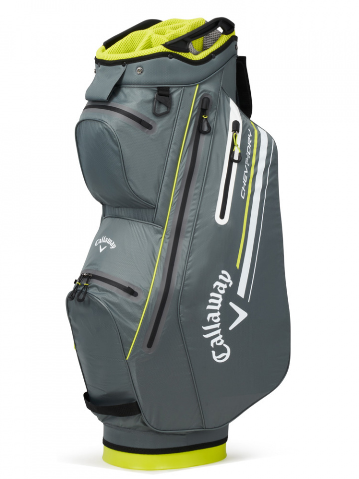 Callaway Vagnbag Chev Dry 14 2023 Grafit/Gul i gruppen Rea / Rea Golfbagar hos Dimbo Golf AB (1412089-5123098)