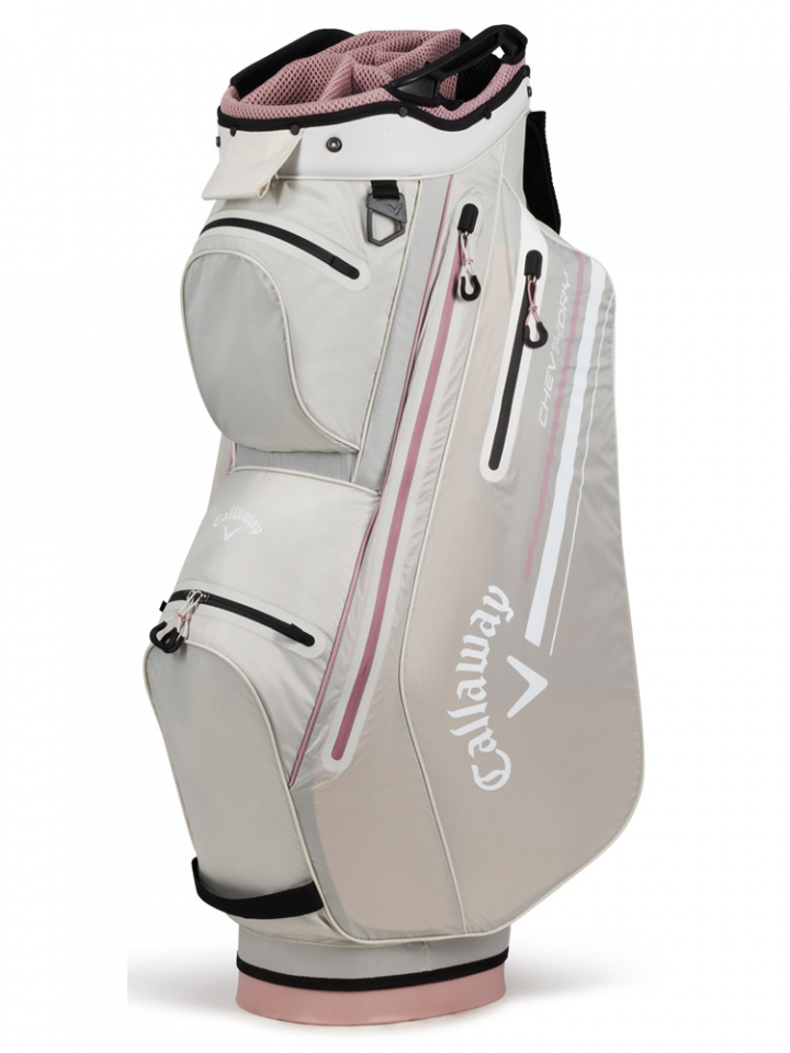 Callaway Vagnbag Chev Dry 14 2023 Silver/Rosé i gruppen Bagar / Vagnbagar hos Dimbo Golf AB (1412089-5123101)