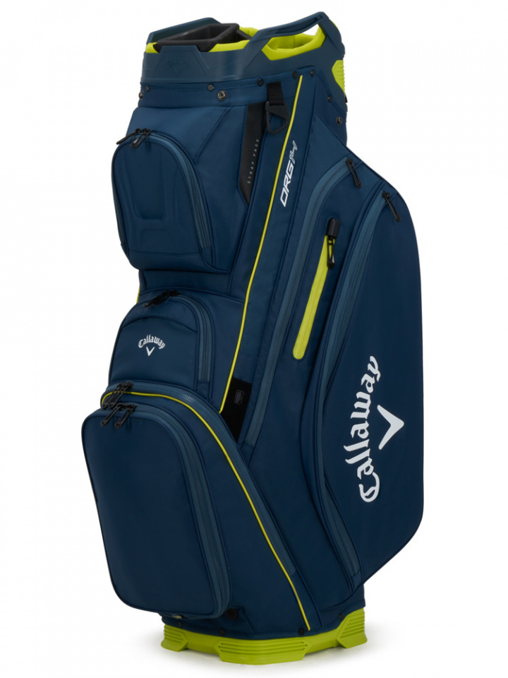 Callaway Vagnbag Org 14 2023 Marinblå/Gul i gruppen Bagar / Vagnbagar hos Dimbo Golf AB (1412090-5123078)