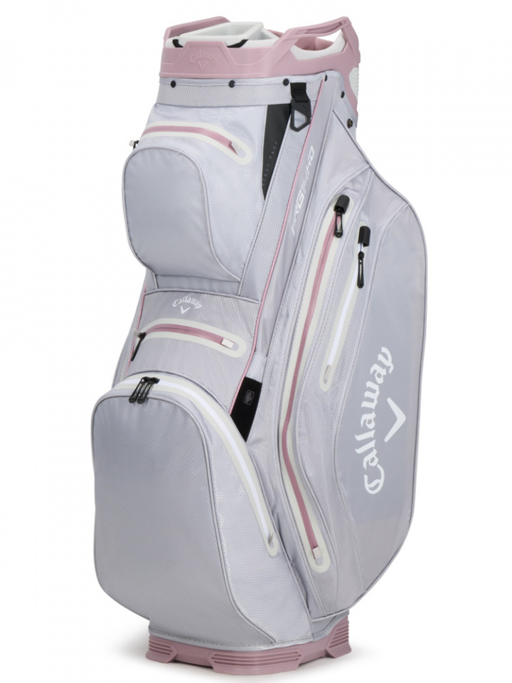 Callaway Vagnbag Org 14 HyperDry 2023 Silver/Rosé i gruppen Bagar / Vagnbagar Vattentäta hos Dimbo Golf AB (1412091-5123142)