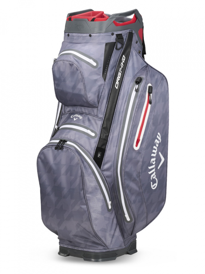 Callaway Vagnbag Org 14 HyperDry 2024 Grafit/Houndstooth i gruppen Bagar / Vagnbagar Vattentäta hos Dimbo Golf AB (1412091-5124162)