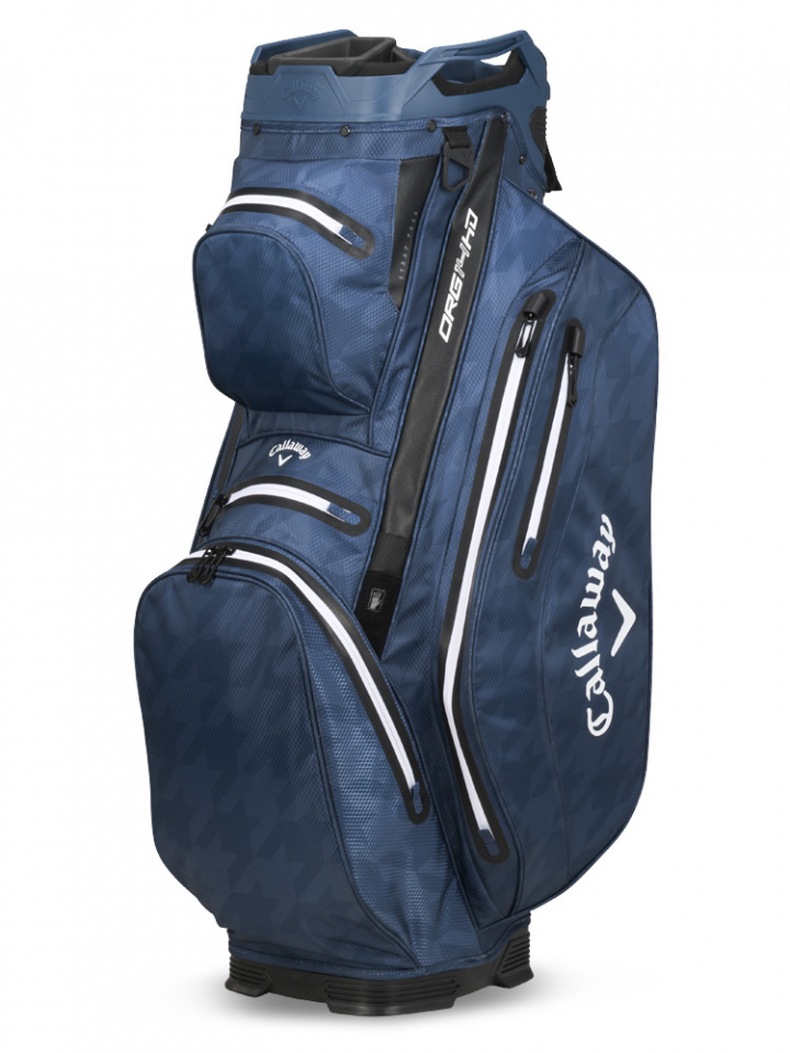 Callaway Vagnbag Org 14 HyperDry 2024 Marinblå/Houndstooth i gruppen Bagar / Vagnbagar Vattentäta hos Dimbo Golf AB (1412091-5124163)