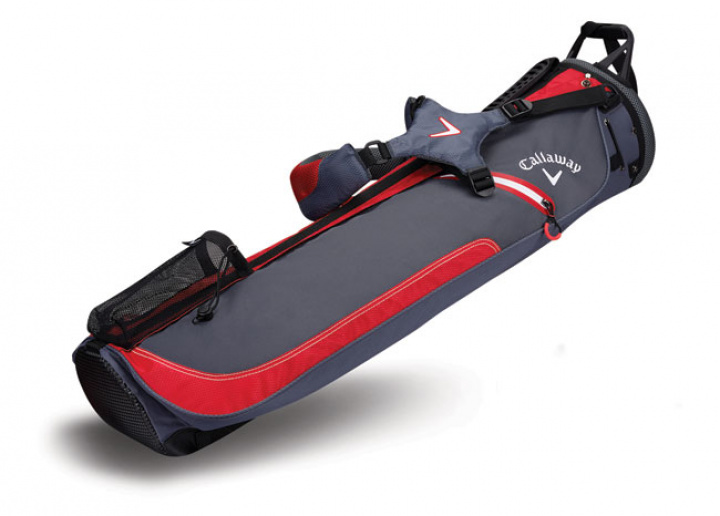 Callaway Bärbag Hyperlite 1 Pencil Titan/Röd/Vit i gruppen Bagar / Pencilbagar hos Dimbo Golf AB (1413022-925010)