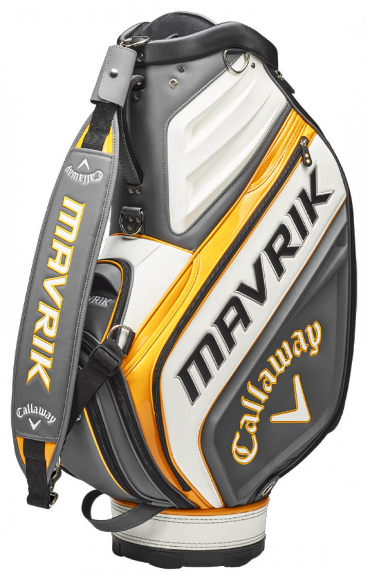 Callaway Vagnbag Staff Mavrik Grafit/Vit/Orange i gruppen Bagar / Tourbagar hos Dimbo Golf AB (1414016-5120061)