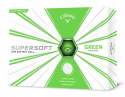Callaway Golfbollar Supersoft Matte Grön (1st duss)