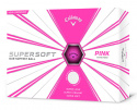 Callaway Golfbollar Supersoft Matte Rosa (1st duss)