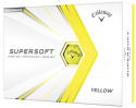 Callaway Golfbollar Supersoft 21 Gul (1st duss)
