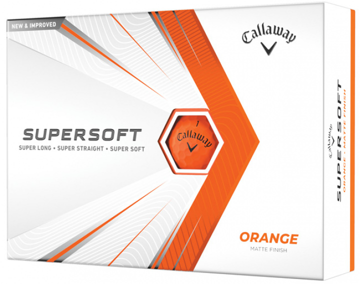 Callaway Golfbollar Supersoft Matte 21 Orange (1st duss) i gruppen Rea / Rea Golfbollar hos Dimbo Golf AB (1415027-60)