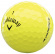 Callaway Golfbollar Warbird 21 Gul (1st duss)