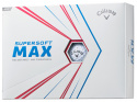 Callaway Golfbollar Supersoft Max 21 Vit (1st duss)