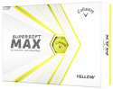 Callaway Golfbollar Supersoft Max 21 Gul (1st duss)