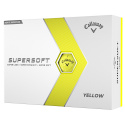Callaway Golfbollar Supersoft 23 Gul (1st duss)