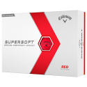 Callaway Golfbollar Supersoft Matte 23 Röd (1st duss)
