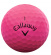 Callaway Golfbollar Supersoft Matte 23 Rosa (1st duss)