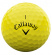 Callaway Golfbollar Warbird 23 Gul (1st duss)