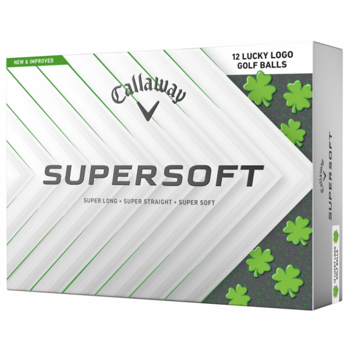 Callaway Supersoft Lucky (1st duss) i gruppen Golfbollar / Dussin hos Dimbo Golf AB (1415034-904229)