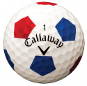Callaway Golfbollar Chrome Soft 19 X Truvis Vit/Röd/Blå (1st duss)